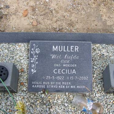 MULLER Cecilia 1922-2002