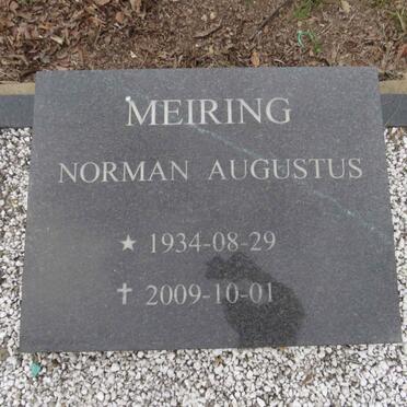 MEIRING Norman Augustus 1934-2009