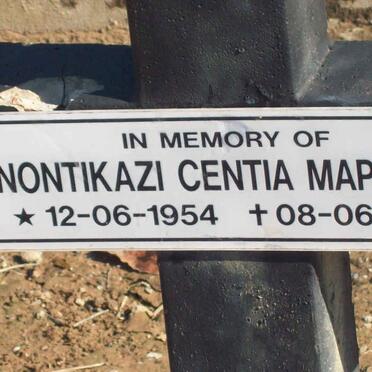 MAPOLISA Nontikazi Centia 1954-1999