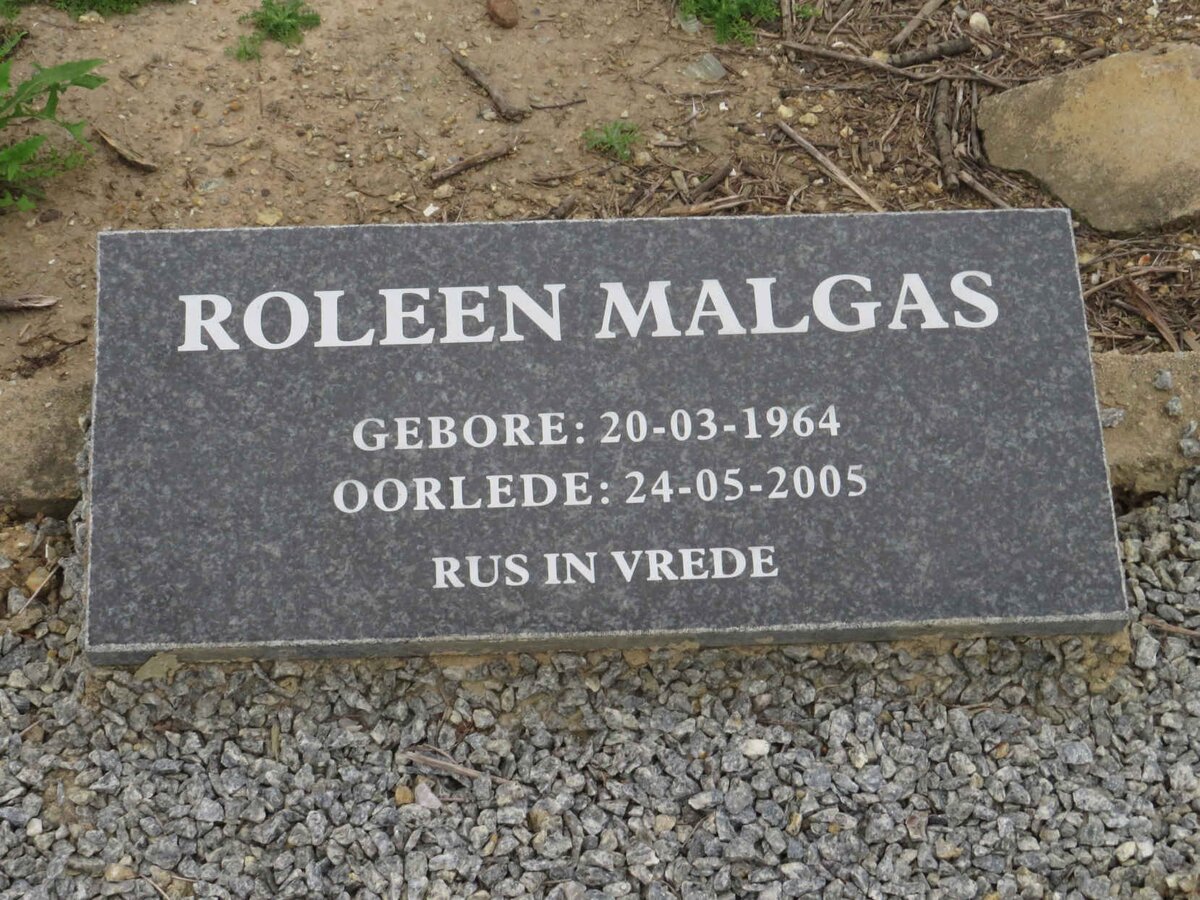 MALGAS Roleen 1964-2005
