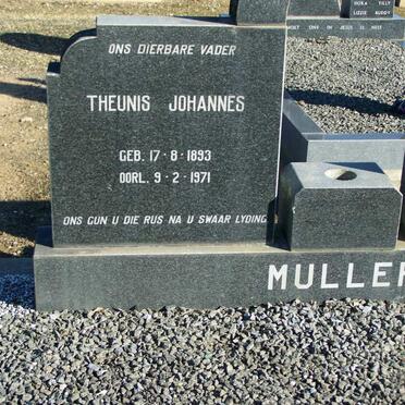 MULLER Theunis Johannes 1893-1971 &amp; Hester Christina Aletta OLIVIER 1910-1971 _1