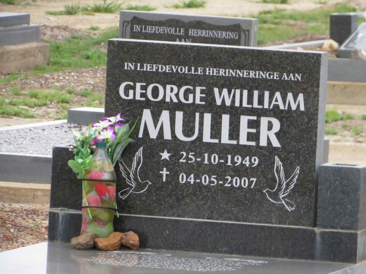 MULLER George William 1949-2007