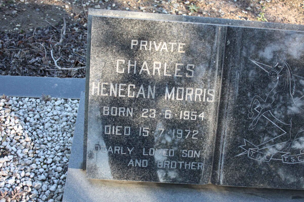 MORRIS Charles Henegan 1954-1972