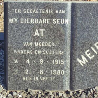 MEIRING At 1915-1980