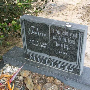 MULLER Johan 1934-1999