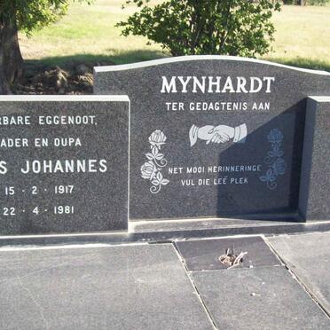 MYNHARDT Petrus Johannes 1917-1981 &amp; Maria Aletta 1921-2006