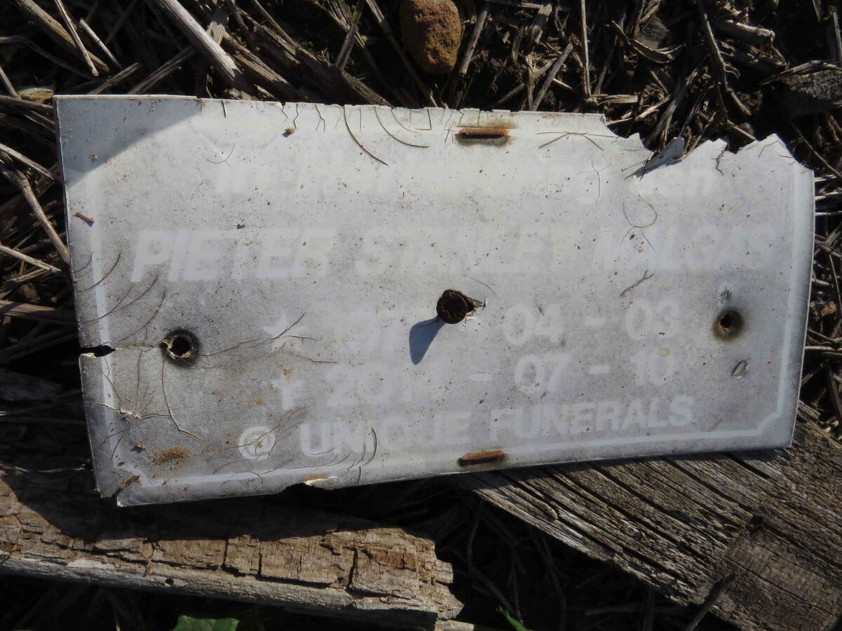 MALGAS Pieter Stanley 197?-2011