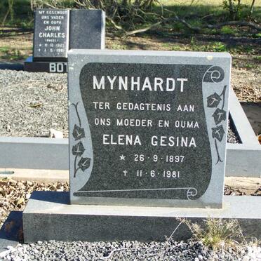 MYNHARDT Elena Gesina 1897-1981