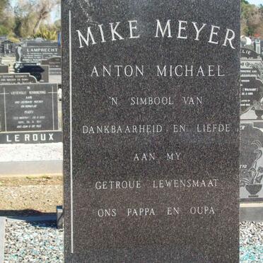 MEYER Anton Michael 1905-1972