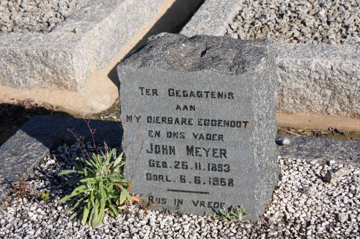 MEYER John 1893-1958