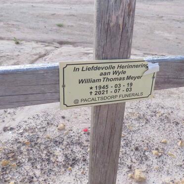 MEYER William Thomas 1945-2021