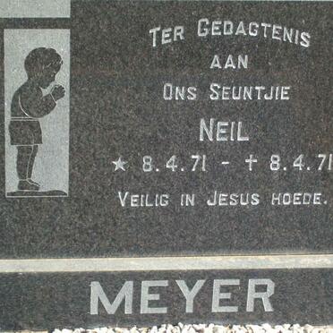 MEYER Neil 1971-1971