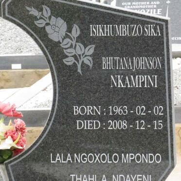 NKAMPINI Bhutana Johnson 1963-2008