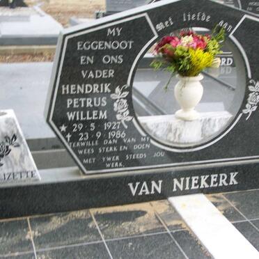 NIEKERK Hendrik Petrus Willem, van 1927-1986