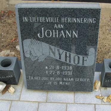 NYHOF Johann 1938-1991