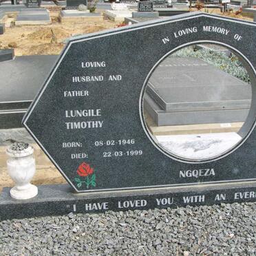 NGQEZA Lungile Timothy 1946-1999