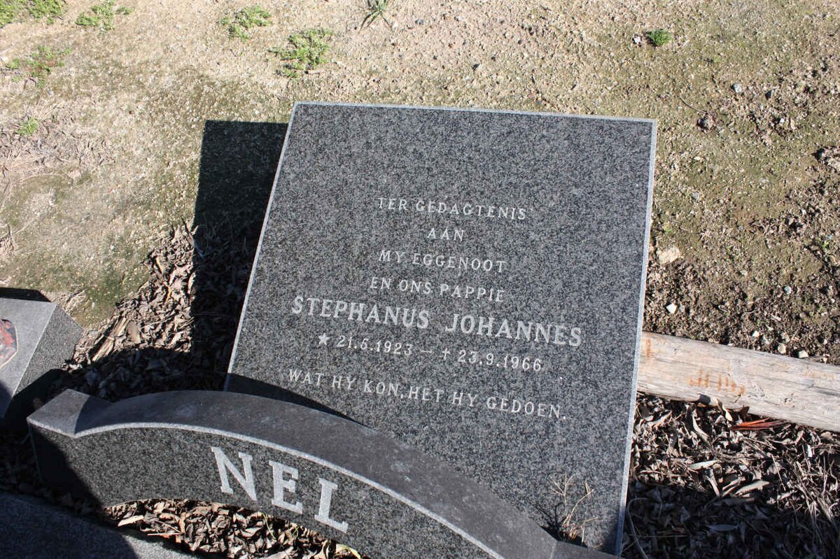 NEL Stephanus Johannes 1923-1966