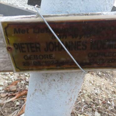 NOEMDOE Pieter Johannes 1922-2012