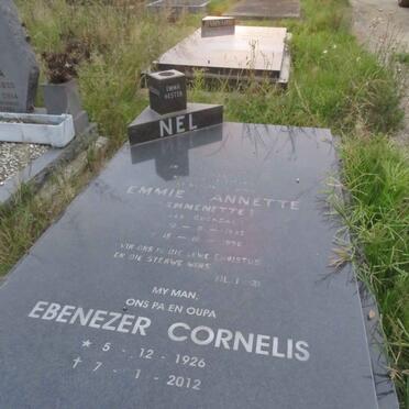 NEL Ebenezer Cornelis 1926-2012 &amp; Emmie Annette ODENDAL 1933-1996