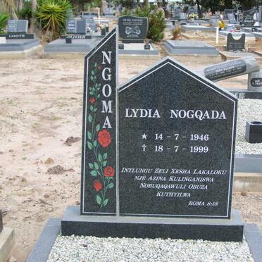 NGOMA Lydia Nogqada 1946-1999
