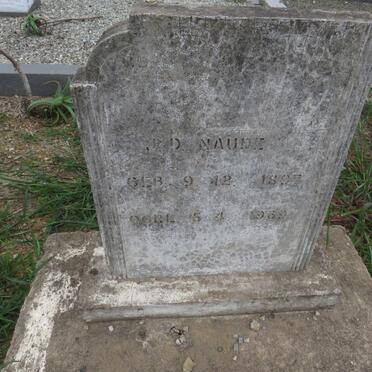 NAUDE J.D. 1897-1969