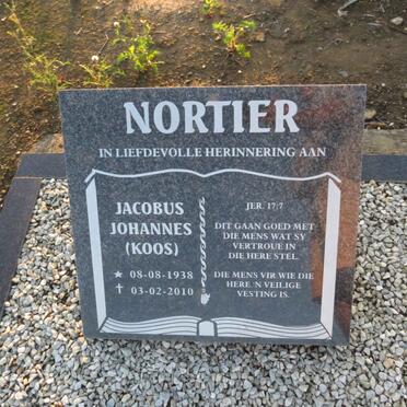 NORTIER Jacobus Johannes 1938-2010