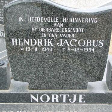 NORTJE Hendrik Jacobus 1943-1994