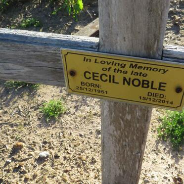 NOBLE Cecil 1951-2014