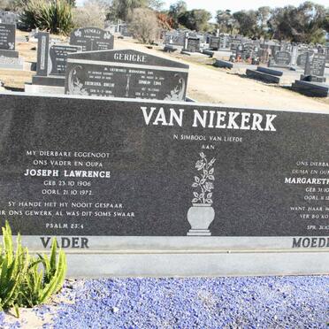 NIEKERK Joseph Lawrence, van 1906-1972 &amp; Margaretha Maria 1906-1996