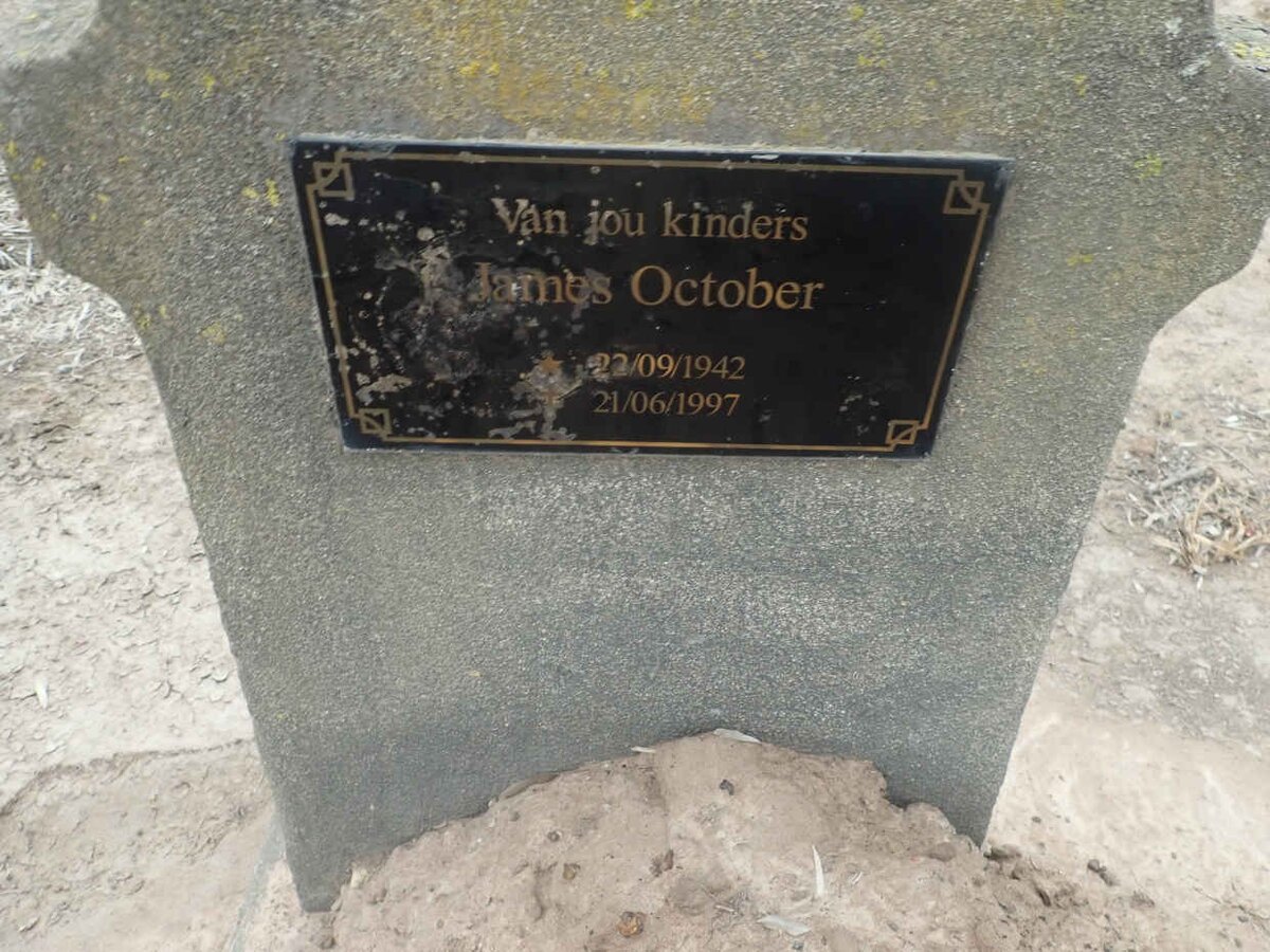 OCTOBER James 1942-1997