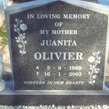 OLIVIER Juanita 1969-2003