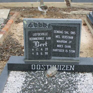 OOSTHUIZEN Bert 1939-1998