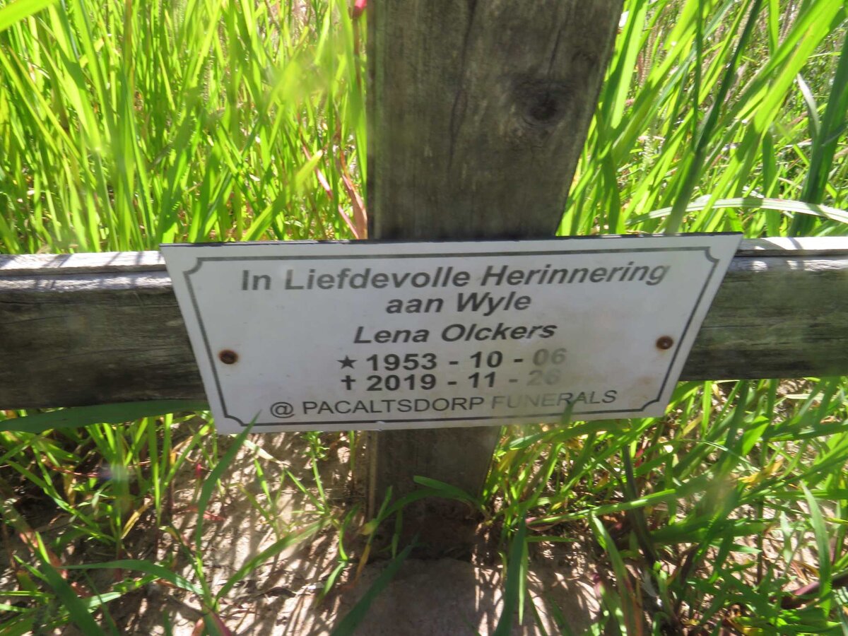 OLCKERS Lena 1953-2019