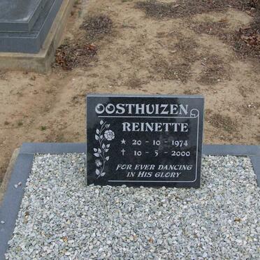 OOSTHUIZEN Reinette 1974-2000