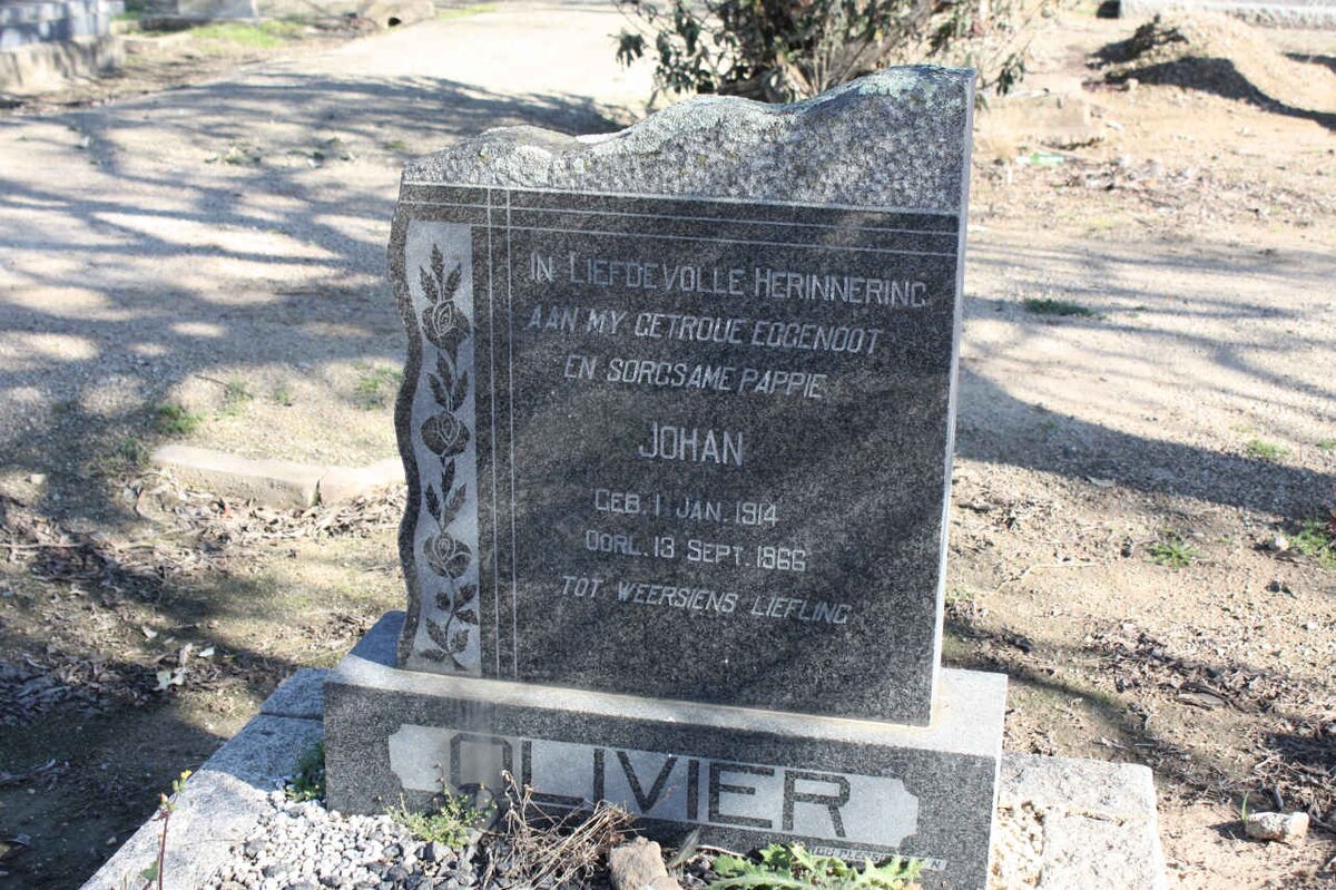 OLIVIER Johan 1914-1966