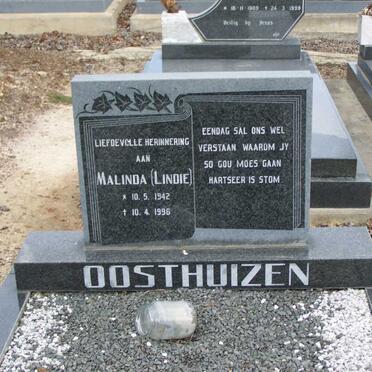 OOSTHUIZEN Malinda 1942-1996