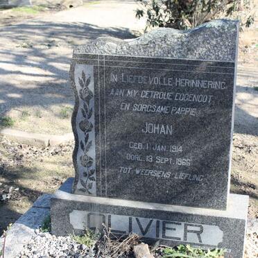 OLIVIER Johan 1914-1966