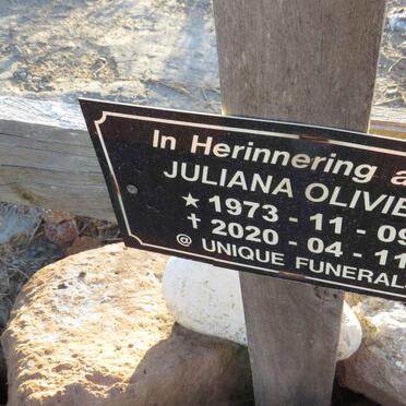 OLIVIER Juliana 1973-2020