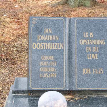 OOSTHUIZEN Jan Jonathan 1937-1997