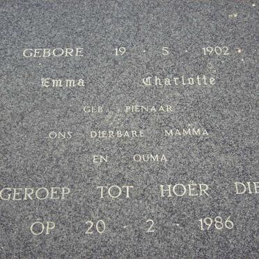 ODENDAL Frederik Benjamin 1892-1975 &amp; Emma Charlotte 1902-1986