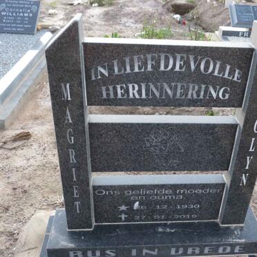 OLYN Magriet 1930-2019