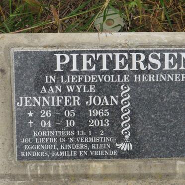 PIETERSEN Jennifer Joan 1965-2013