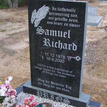 PRINS Samuel Richard 1978-2000