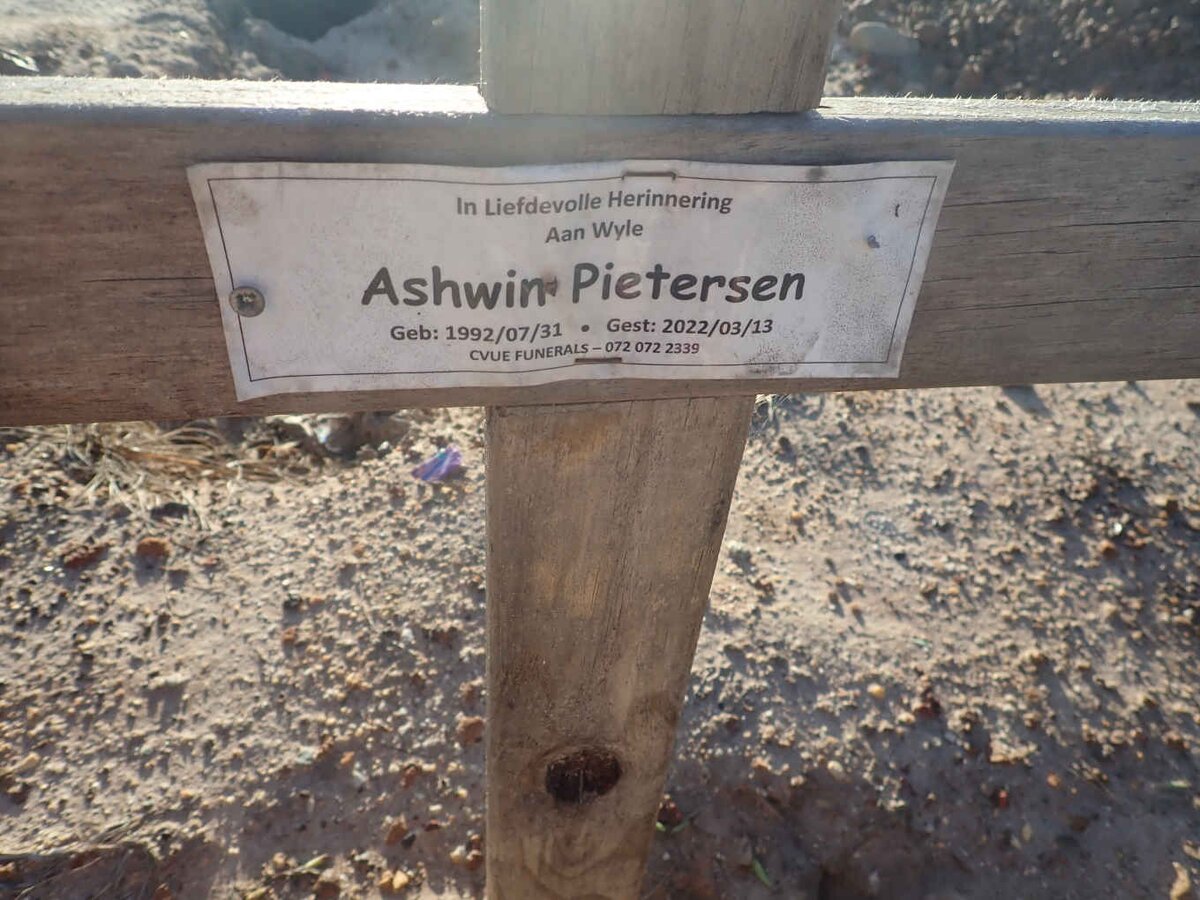 PIETERSEN Ashwin 1992-2022