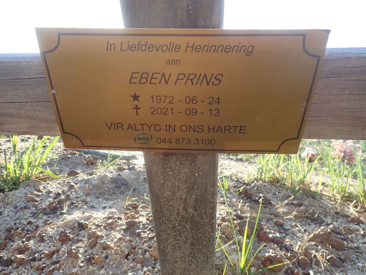 PRINS Eben 1972-2021