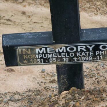 PHIRI Nompumelelo Kate 1951-1999