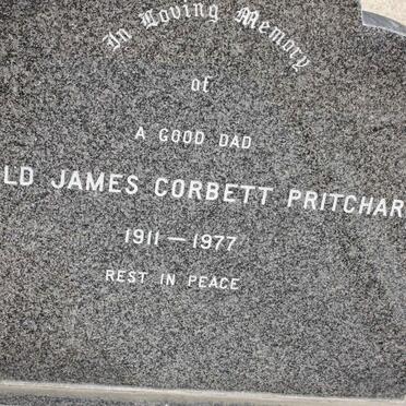 PRITCHARD Harold James Corbett 1911-1977