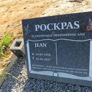 POCKPAS Jean 1934-2017