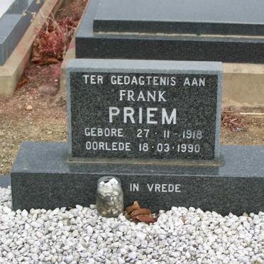 PRIEM  Frank 1918-1990