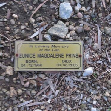 PRINS Eunice Magdalena 1968-2005
